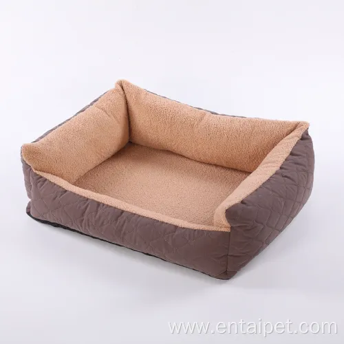 Rectangular Water Resistant Pet Dog Sleeping Bed